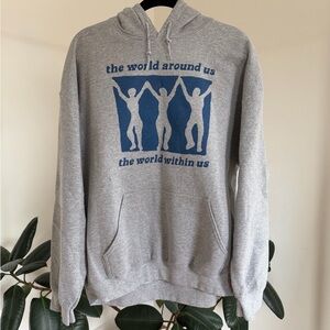 OK BOOKS Grey Hoodie